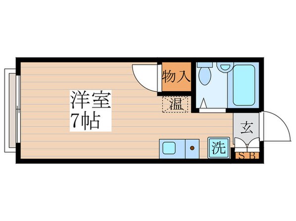 メゾンくるくまの物件間取画像